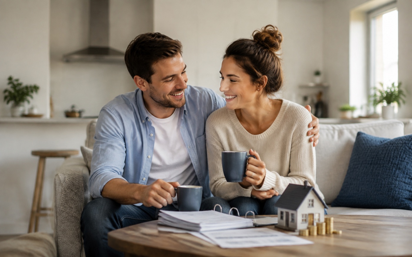Homeowner reviewing equity growth and a guarantor release plan